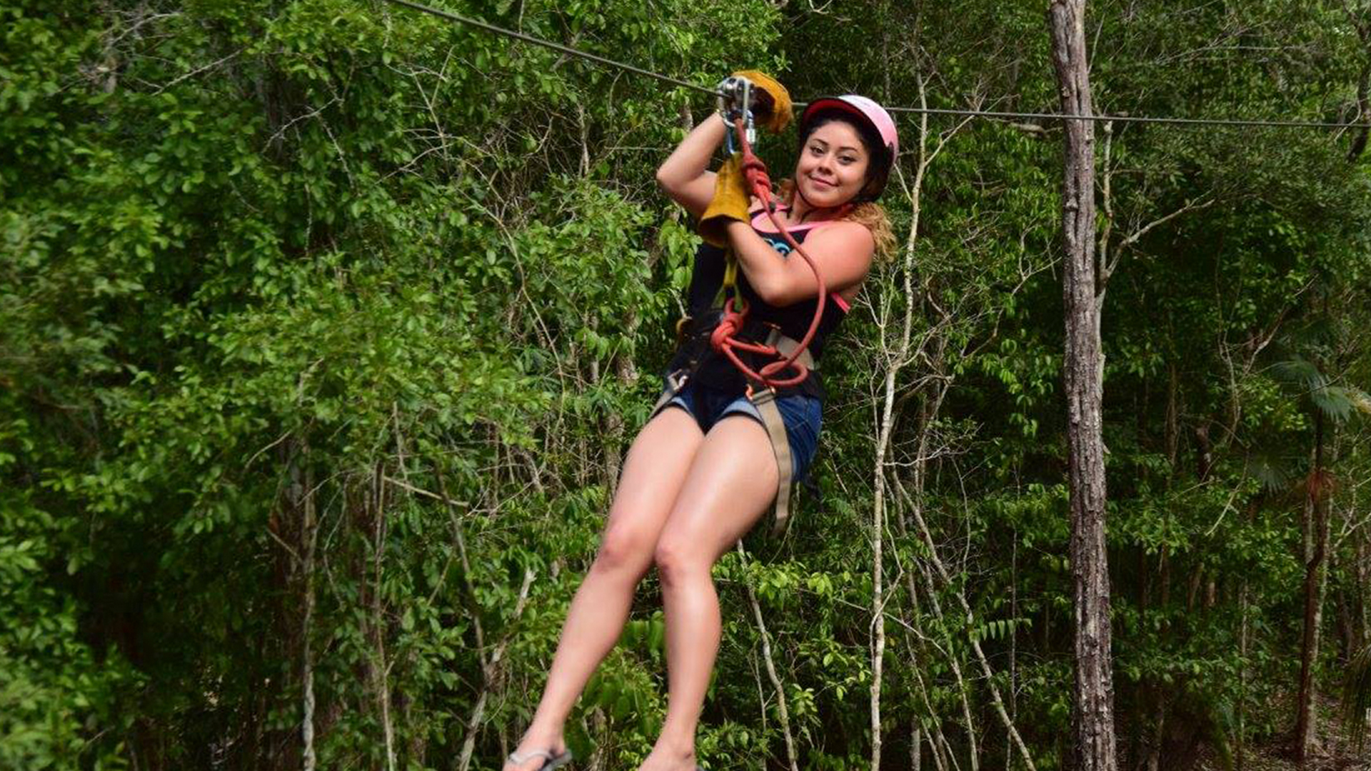 Combo 3x1 Zipline, Shared ATV and Cenote